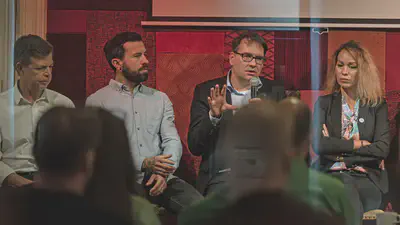 Daniel Antal, CFA, was participating in the panel presentations and discussions on behalf of Reprex and presented the ideas behind the Eviota project.