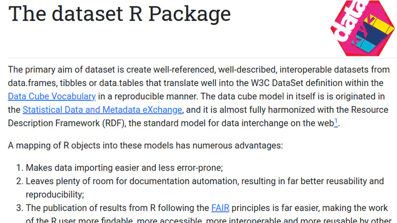 Create Datasets that are Easy to Combine and Reuse